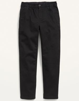 Old Navy OGC Chino Built-In Flex Taper Pants for Boys black