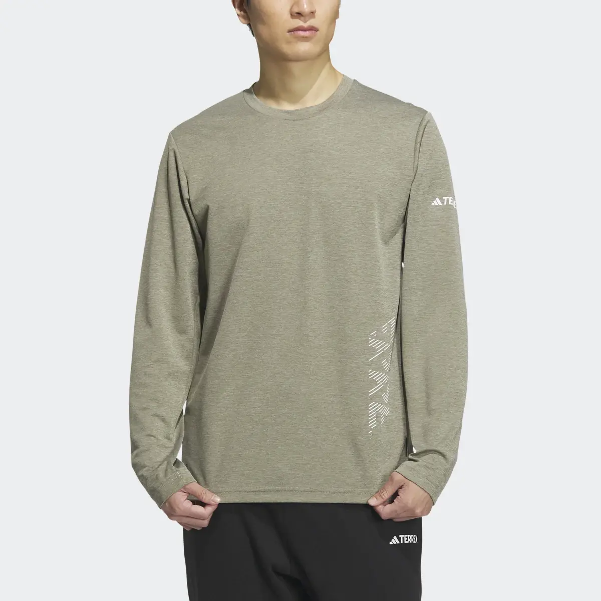 Adidas Long-Sleeve Top Tech Long-Sleeve Top. 1