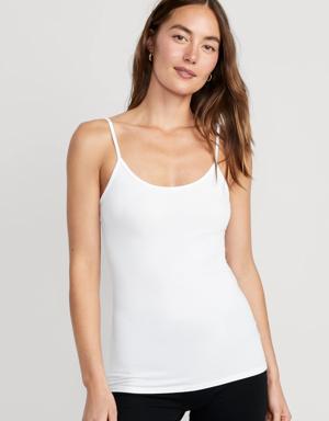 First-Layer Cami Tank Top white