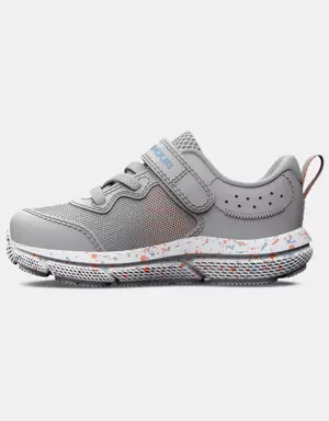 Girls' Infant UA Assert 10 AC Paint Splatter Running Shoes