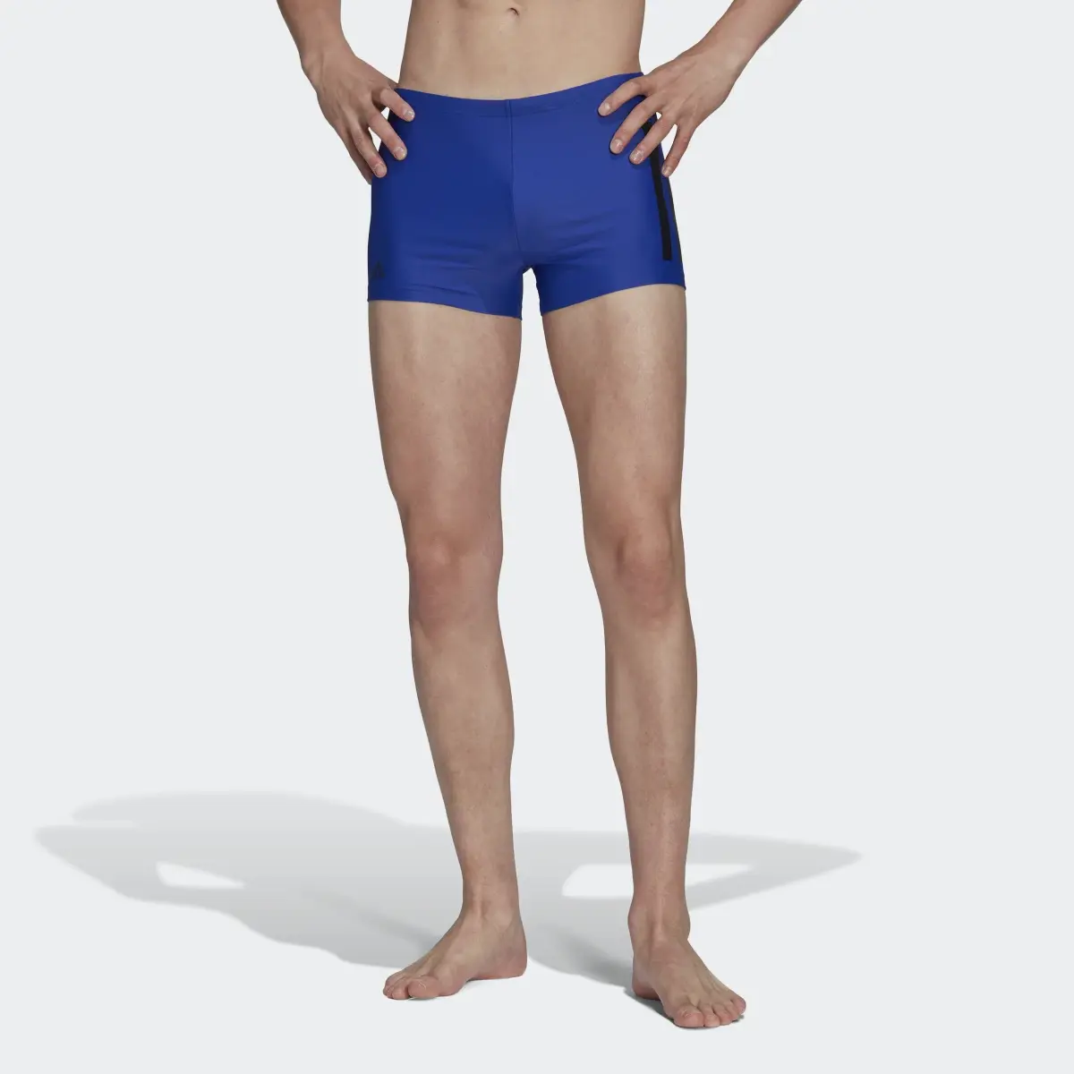Adidas Bold 3-Stripes Swim Boxers. 1