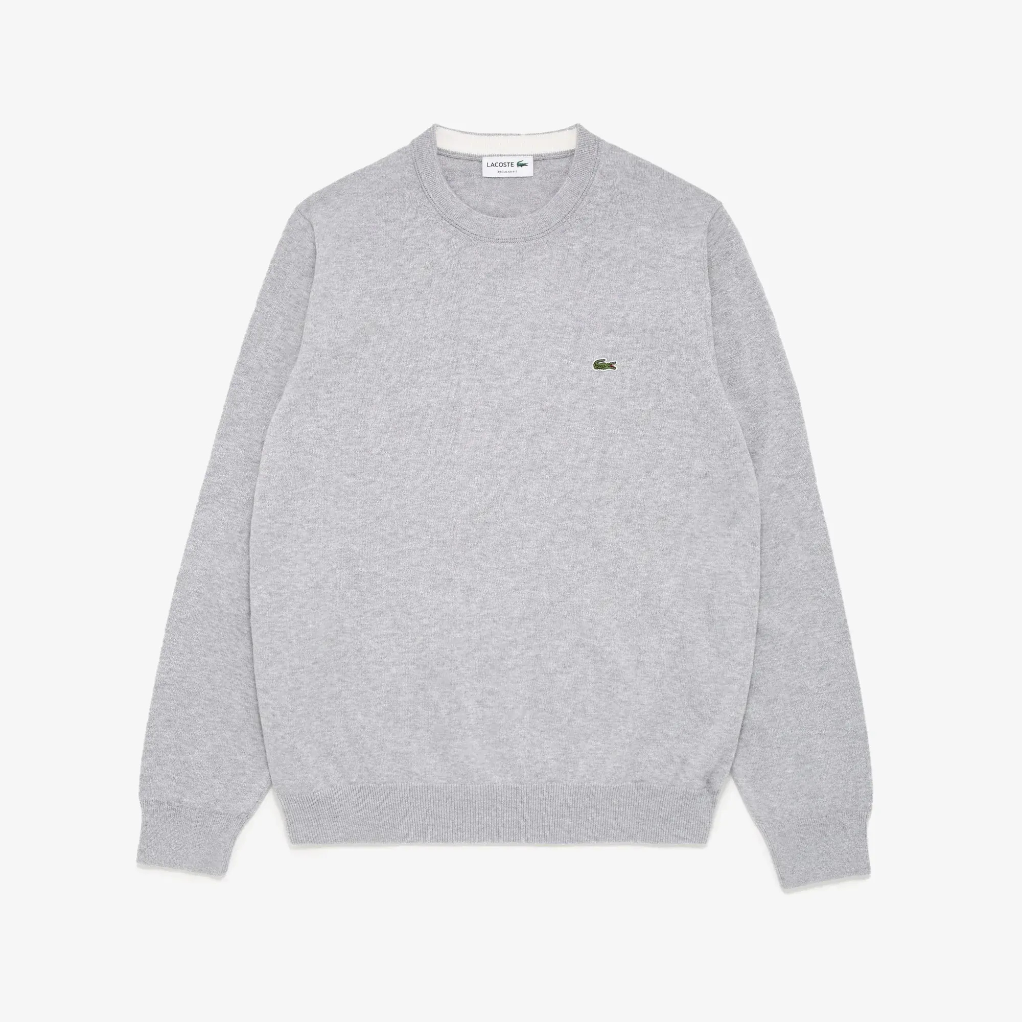 Lacoste Men’s Crew Neck Cotton Sweater. 1