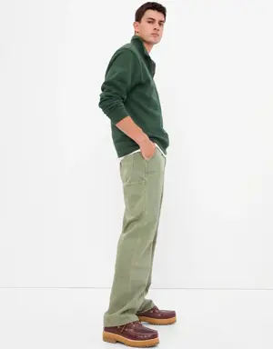 90s Loose Carpenter Jeans with Washwell green
