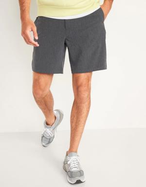 Old Navy Slim Go-Dry Shade StretchTech Shorts -- 8-inch inseam gray