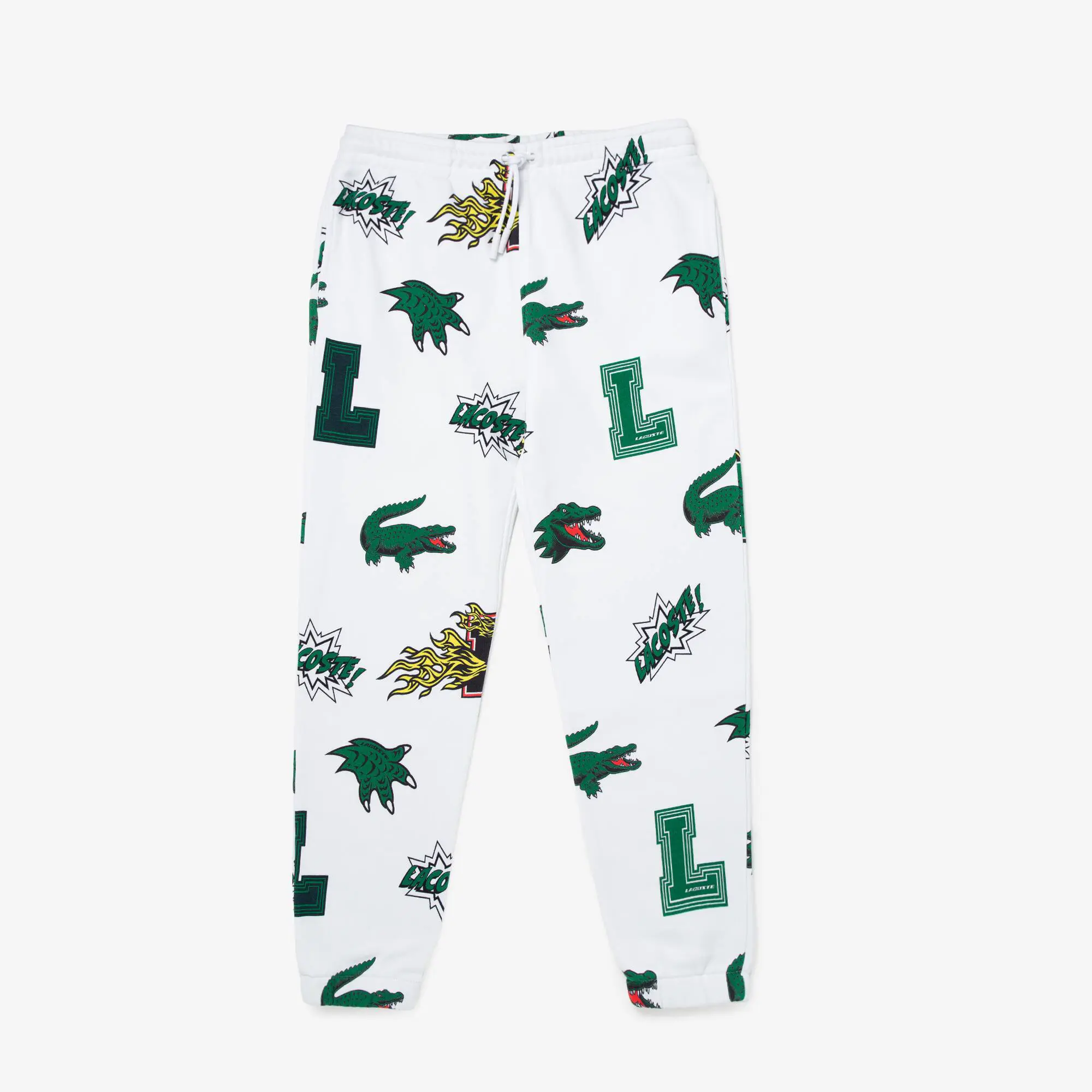 Lacoste Women's Lacoste Holiday Comic Print Trackpants. 1