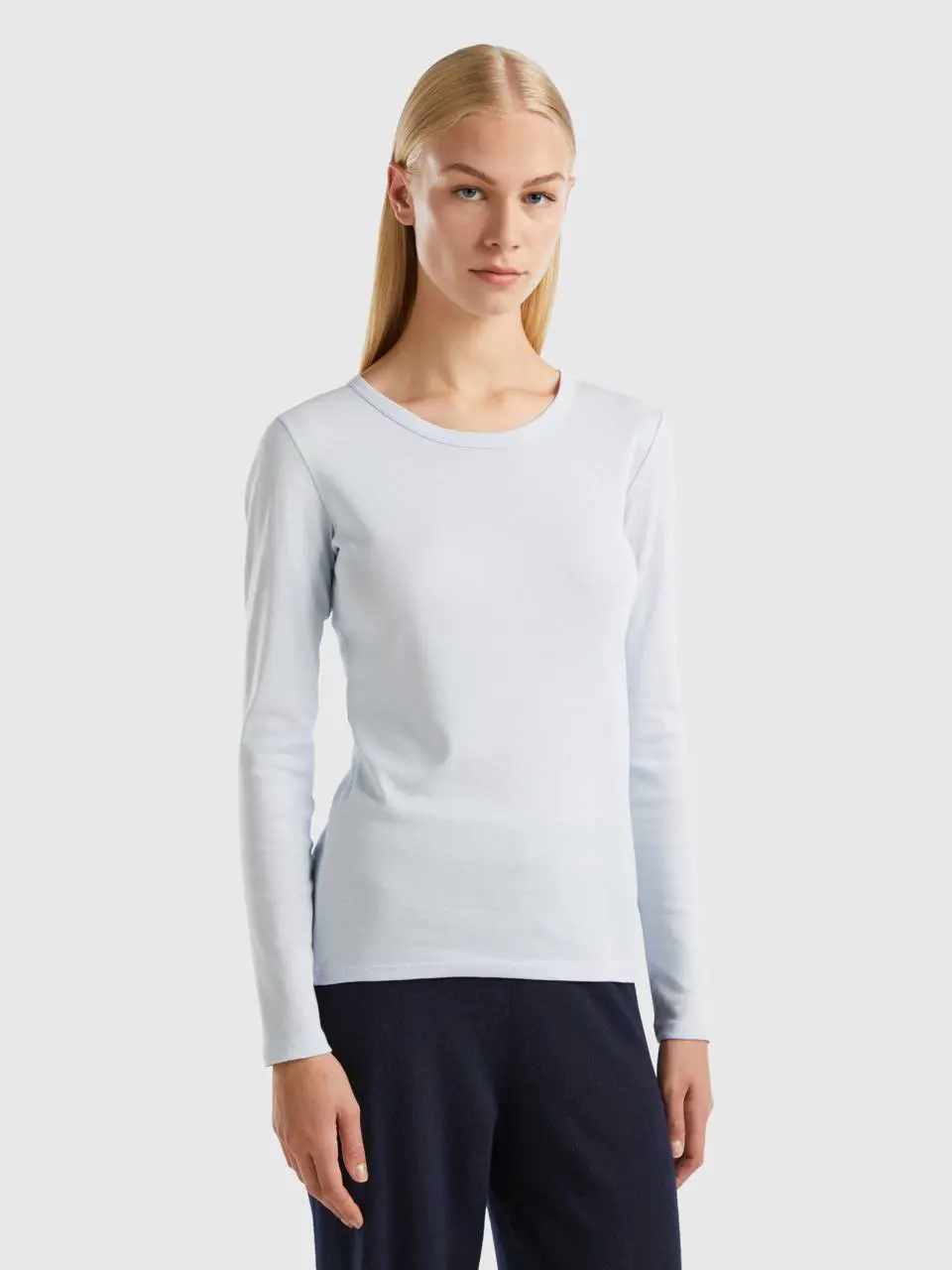 Benetton long sleeve pure cotton t-shirt. 1