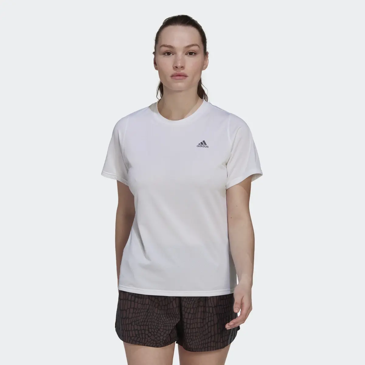 Adidas Run Icons Running Tee. 2