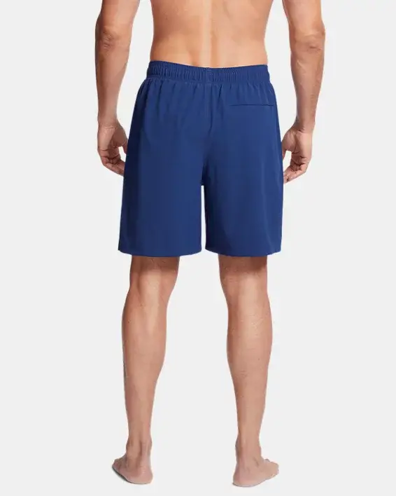 Under Armour Men's UA Solid 2-in-1 Compression Swim Volley Shorts. 2