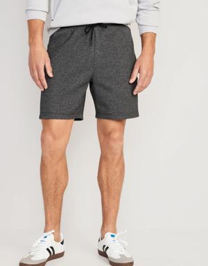 Dynamic Fleece Sweat Shorts for Men -- 7-inch inseam gray
