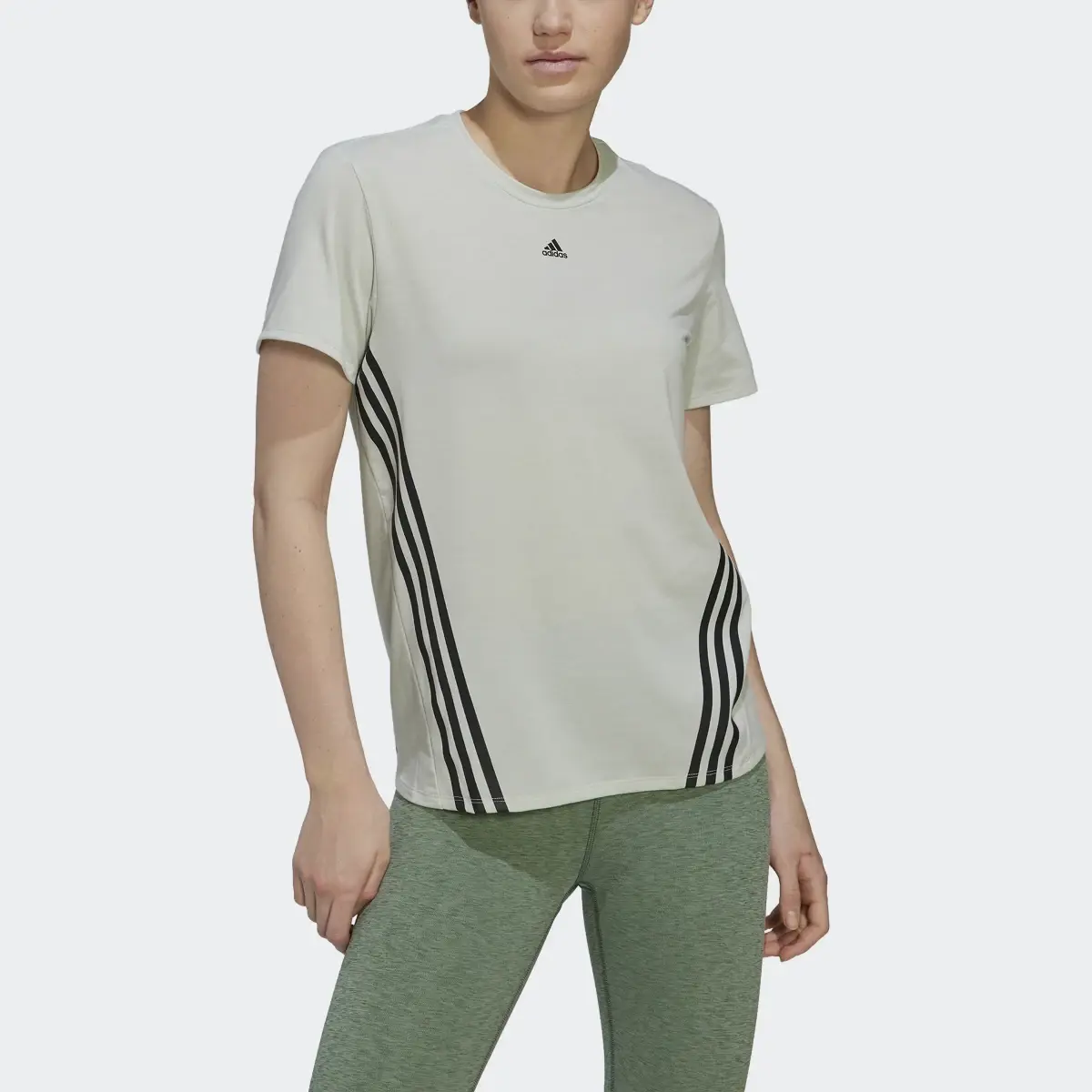 Adidas TrainIcons 3-Stripes Tee. 1