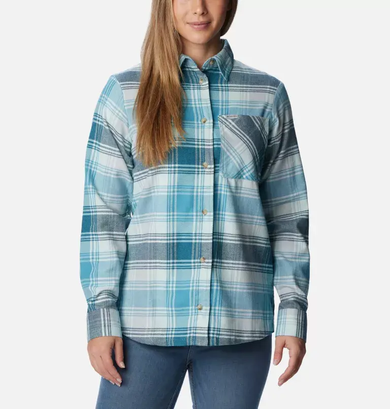 Columbia Women's Calico Basin™ Flannel Shirt. 1