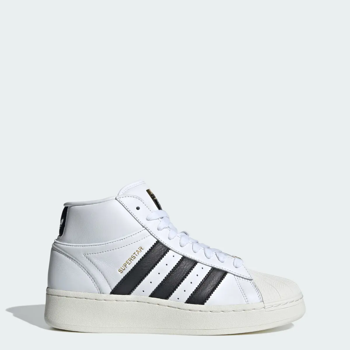 Adidas Superstar XLG Mid Shoes. 1