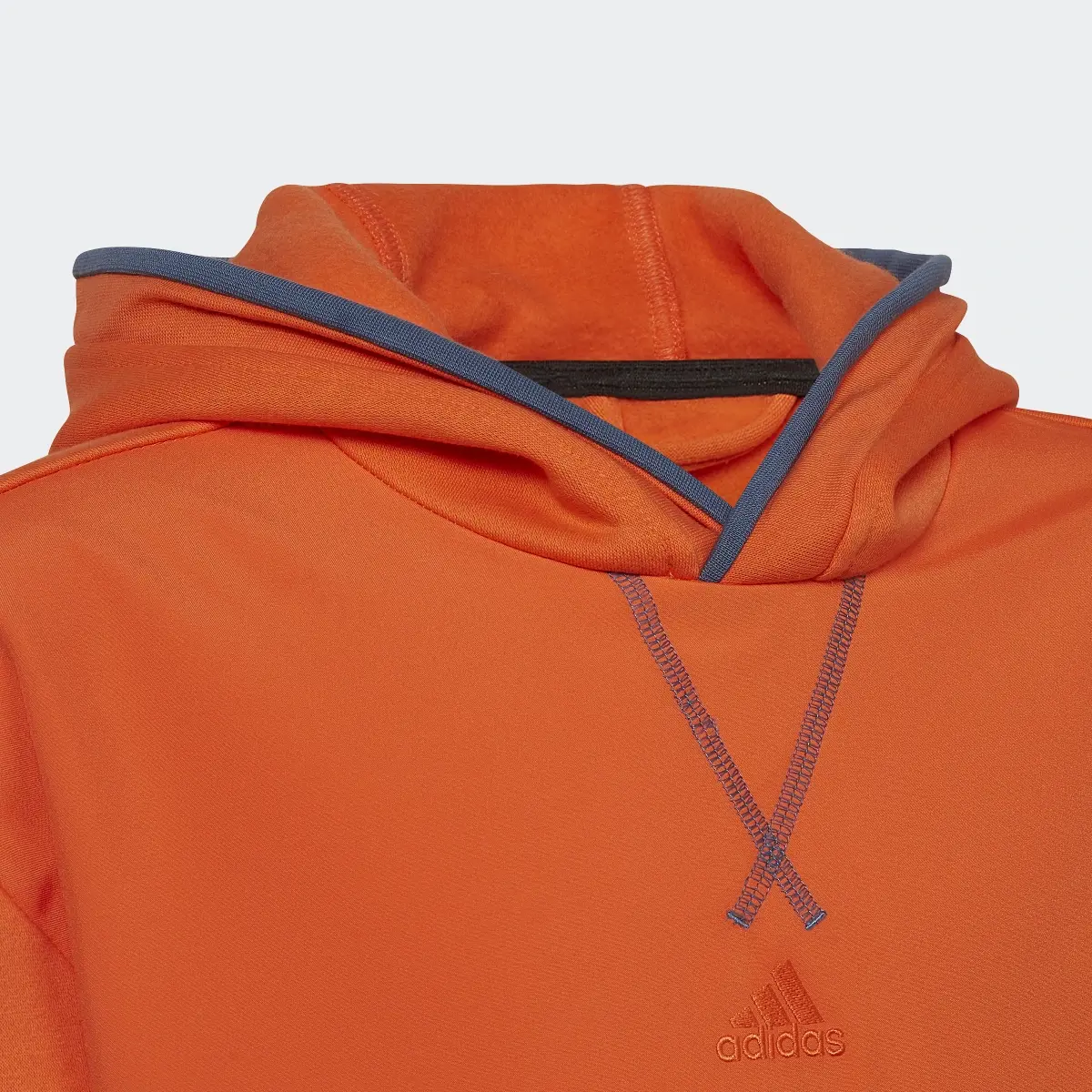 Adidas All SZN Fleece Hoodie Sweatshirt. 3