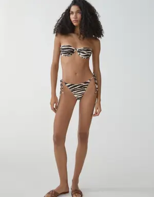 Underwired bikini top