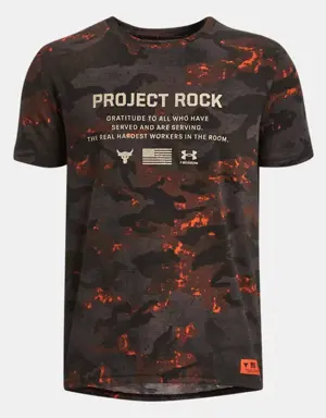 Boys' Project Rock Veterans Day Short Sleeve