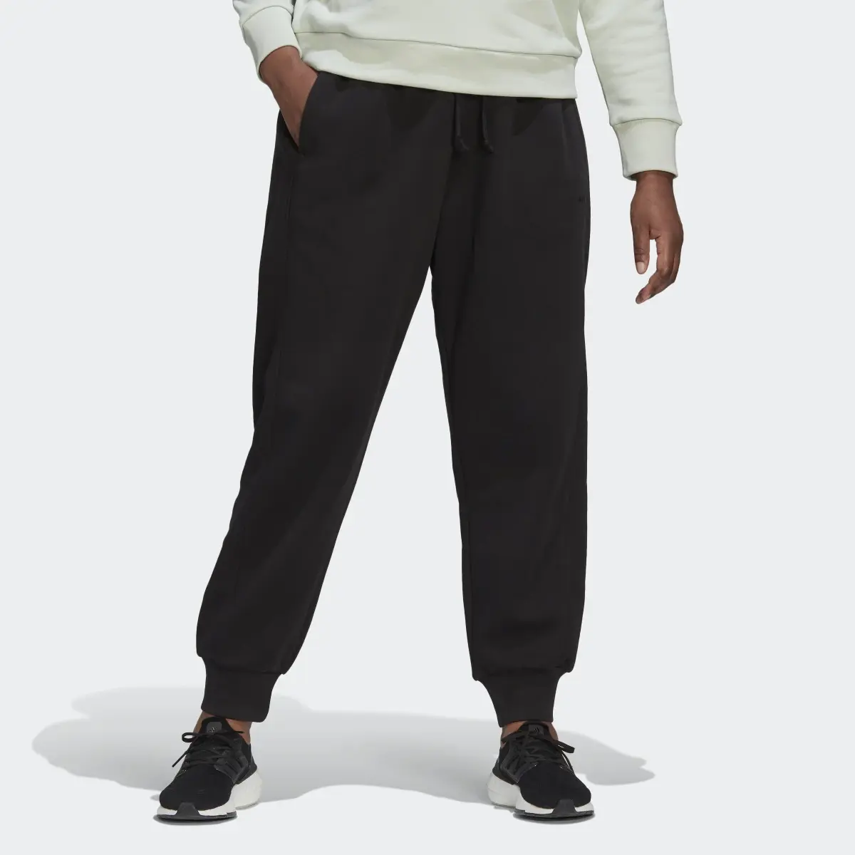 Adidas ALL SZN Fleece Pants (Plus Size). 1