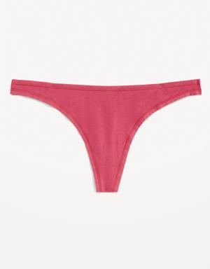 Old Navy Matching Low-Rise Classic Thong Underwear for Women pink