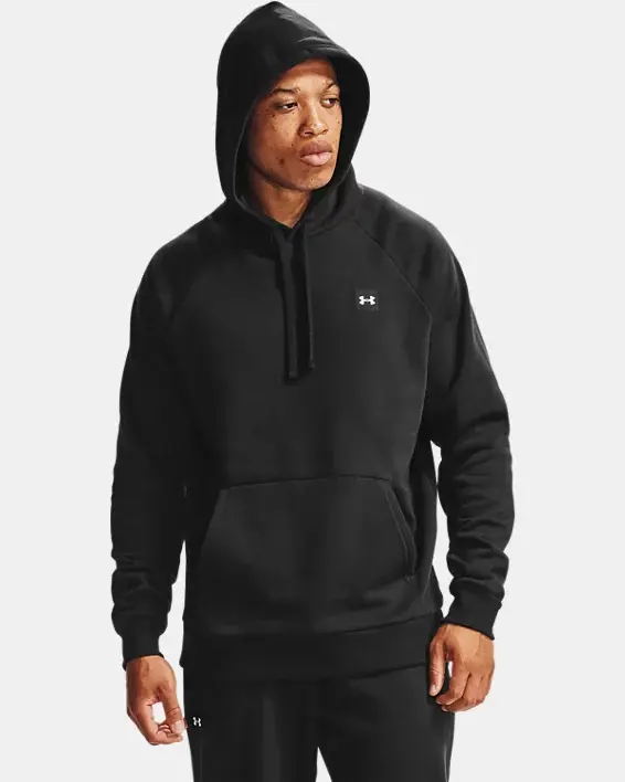 Under Armour Men's UA Rival Fleece Hoodie. 1