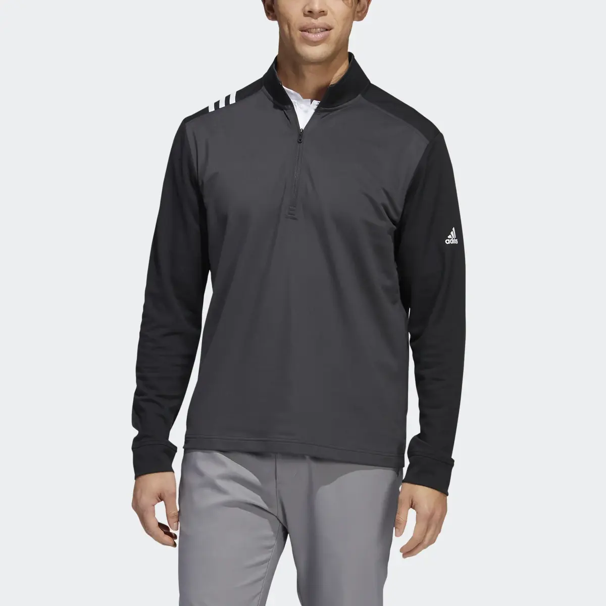 Adidas Advantage Half-Zip Golf Pullover. 1