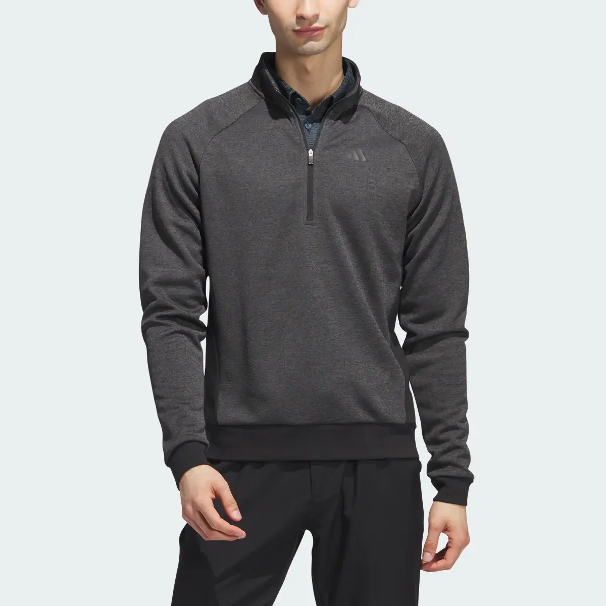 Adidas DWR Quarter-Zip Golf Pullover. 1