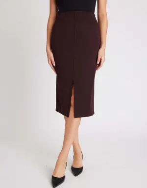 Serenity Double Knit Pencil Skirt