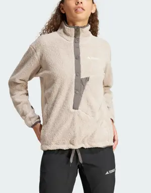 Adidas Terrex XPLORIC High-Pile-Fleece Pullover