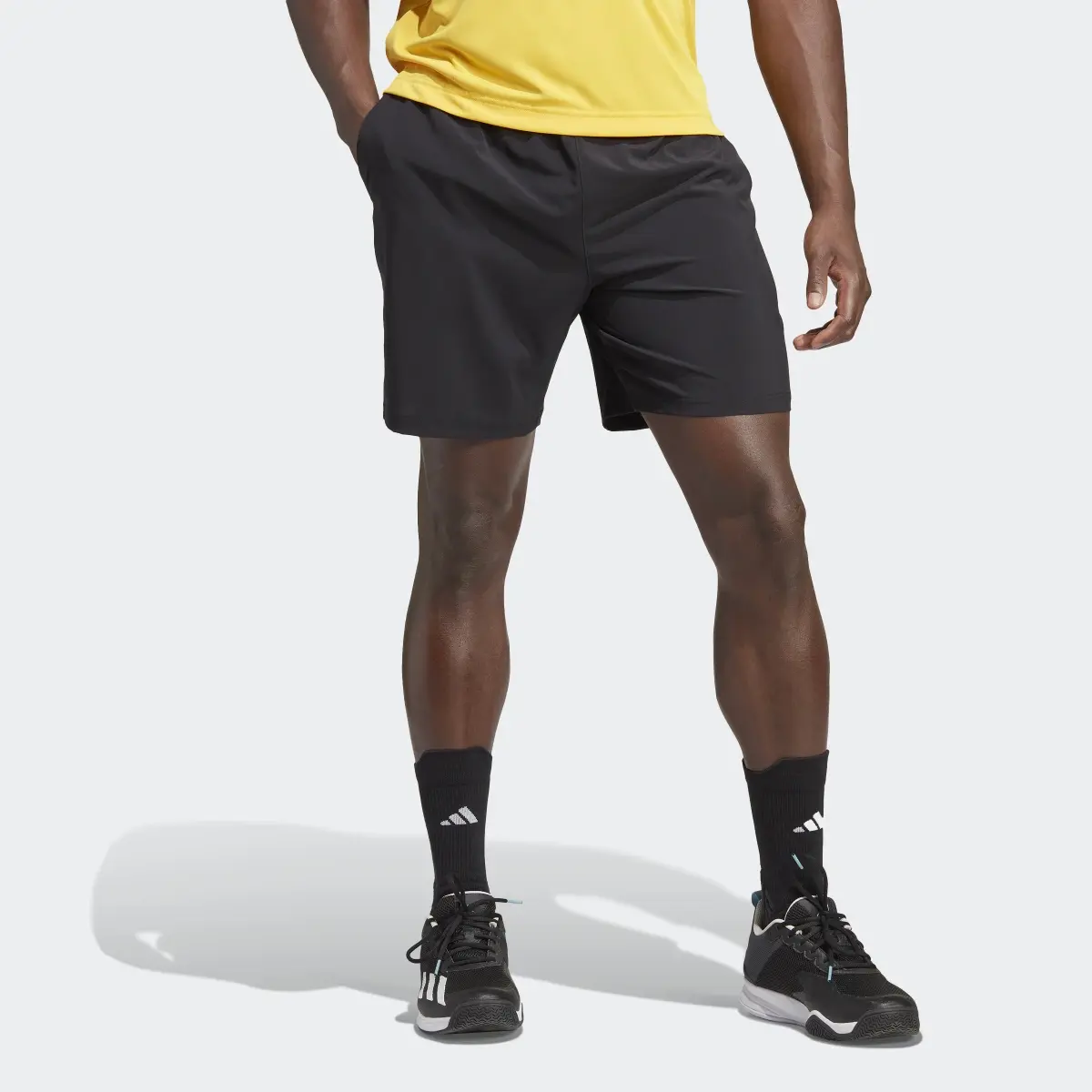 Adidas Club Tennis Stretch Woven Shorts. 1