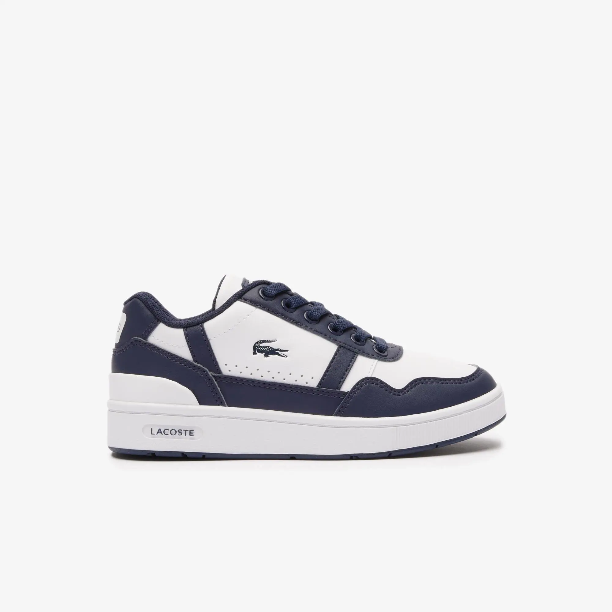 Lacoste Juniors' T-Clip Synthetic Trainers. 1