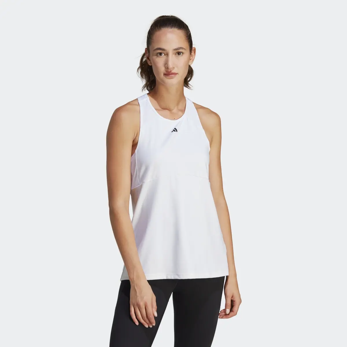 Adidas Studio Tank Top. 2