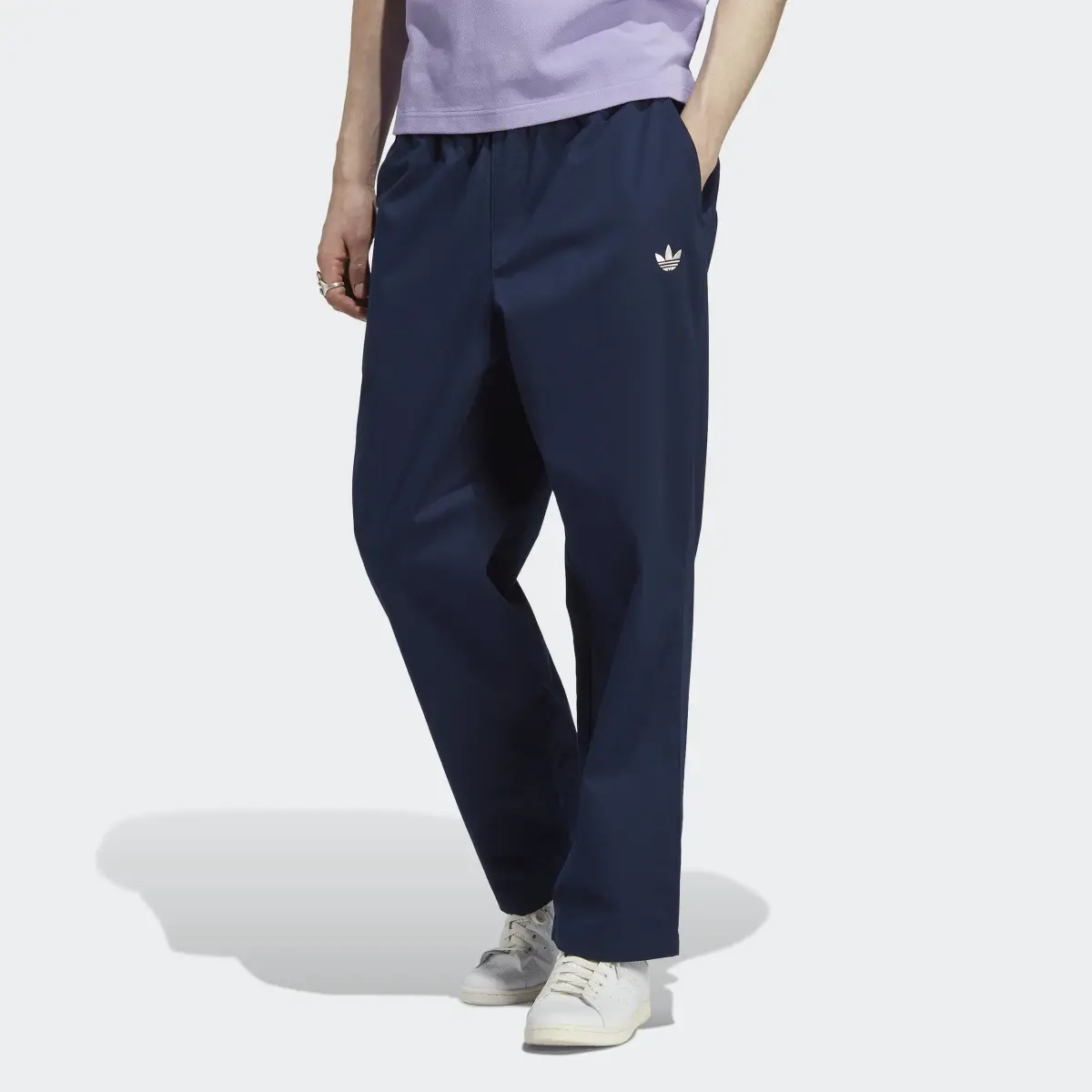 Adidas Blokepop Loose Chino Pants. 1