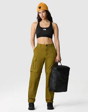 Women&#39;s NSE Convertible Straight Loose Cargo Trousers