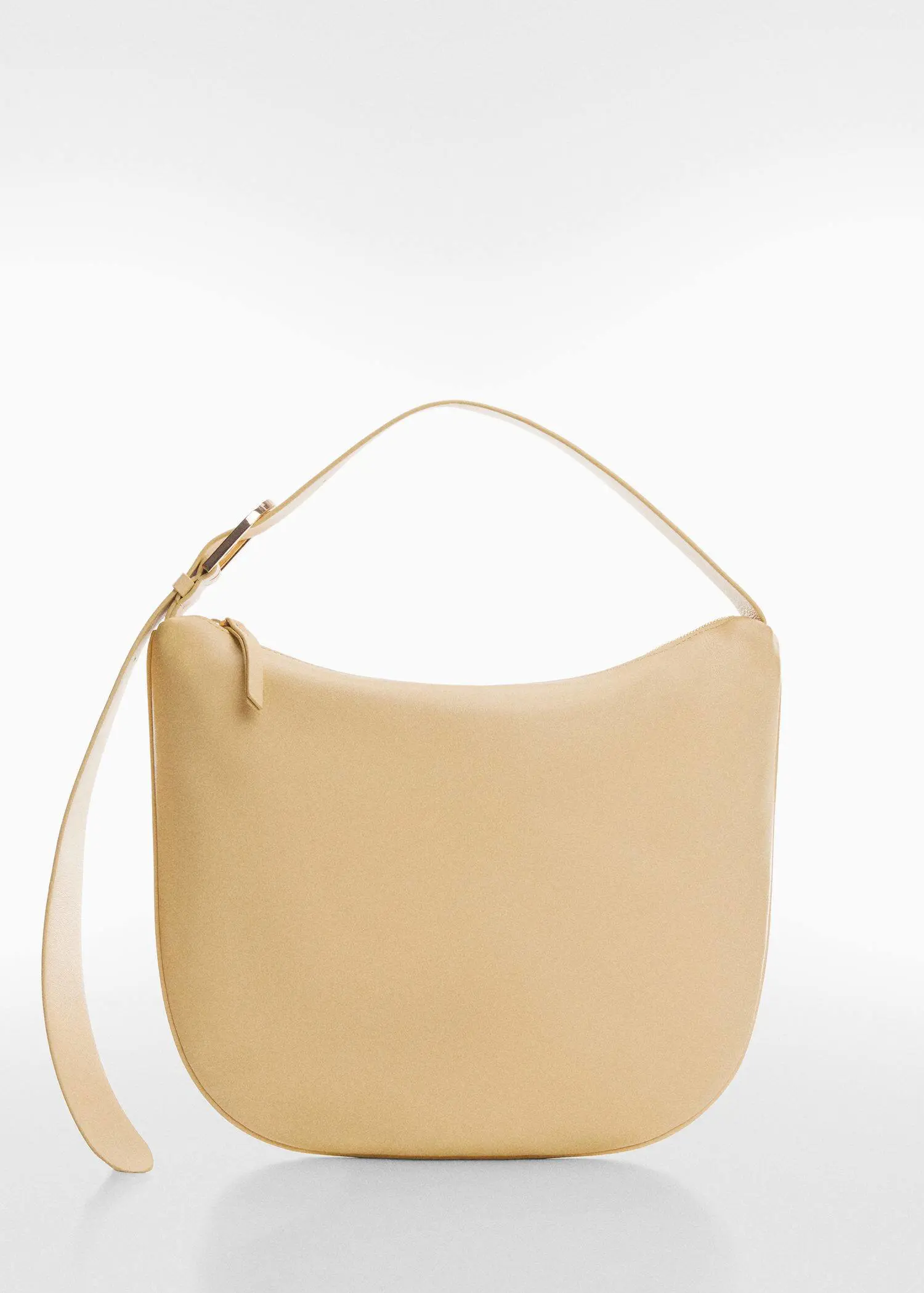 Mango Leather shoulder bag. 2