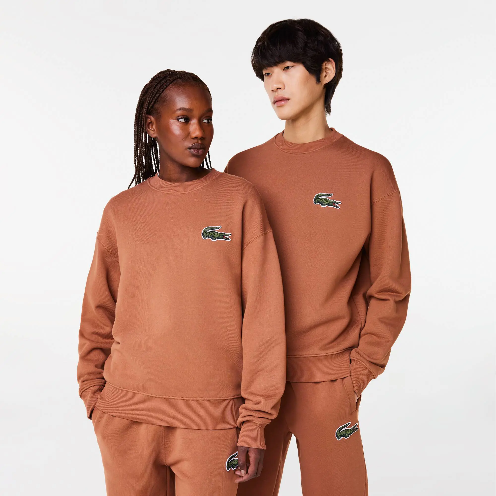 Lacoste Unisex LACOSTE Jogger-Sweatshirt mit Krokodil-Aufnäher. 1