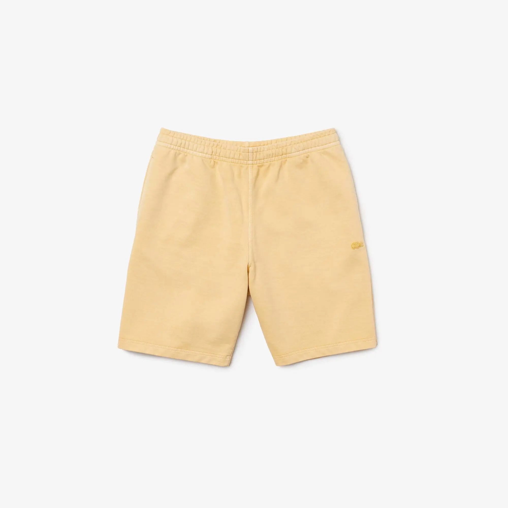 Lacoste Men’s Unbrushed Organic Cotton Fleece Shorts. 2