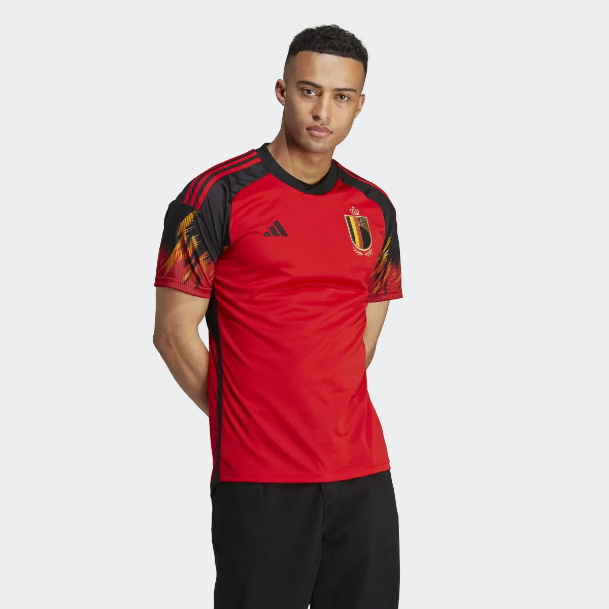 Adidas Belgium 22 Home Jersey. 2