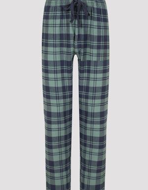 Yeşil Erkek Pantolon Pijama Altı