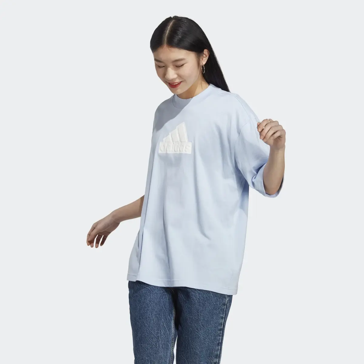 Adidas Future Icons Badge of Sport Boyfriend Tee. 2