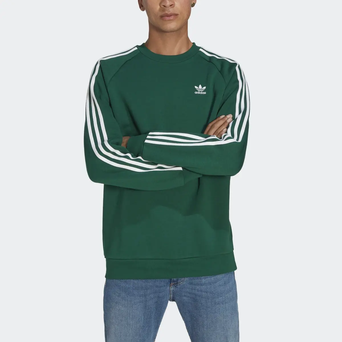 Adidas Felpa adicolor Classics 3-Stripes Crew. 1