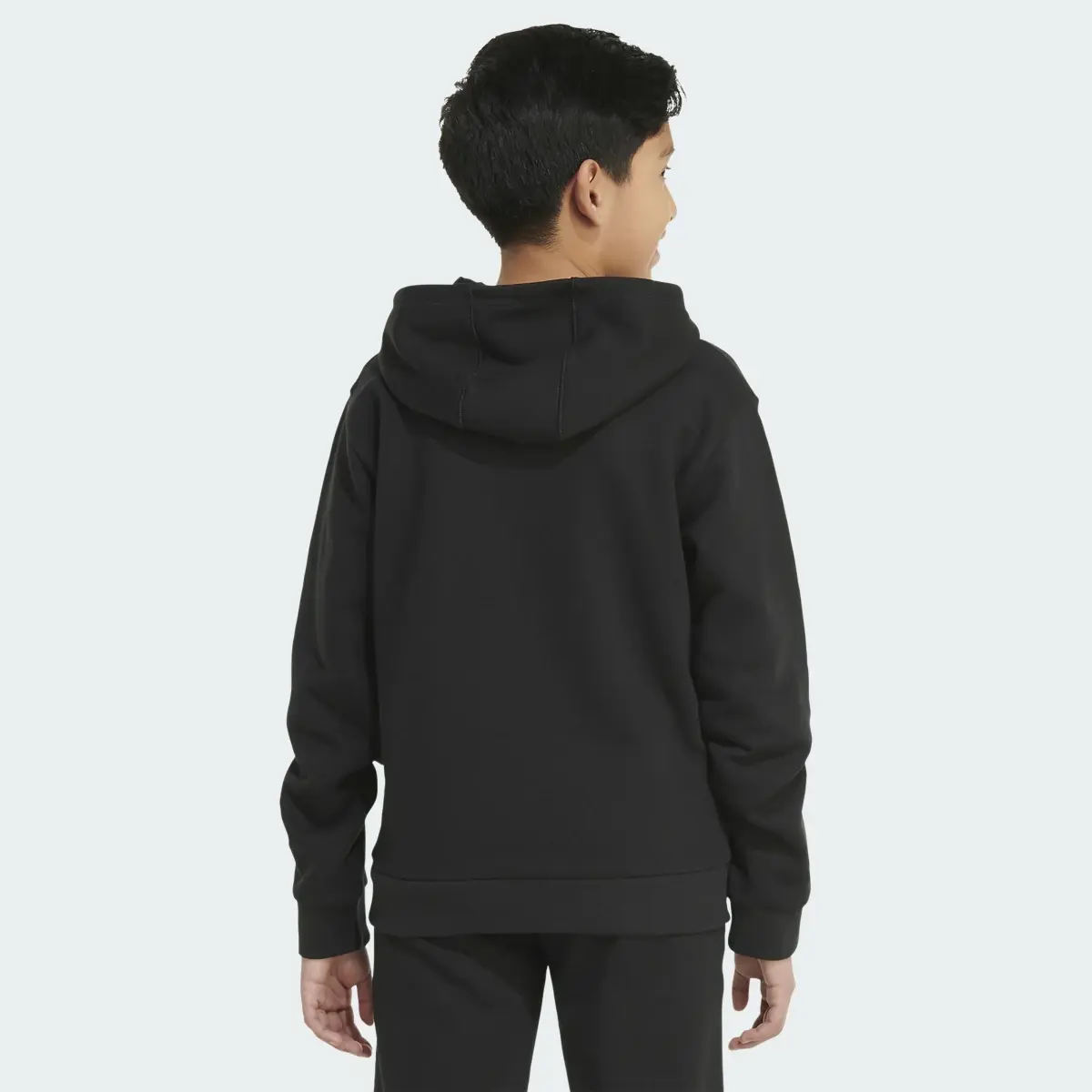 Adidas Long Sleeve Essential Fleece Hoodie. 2