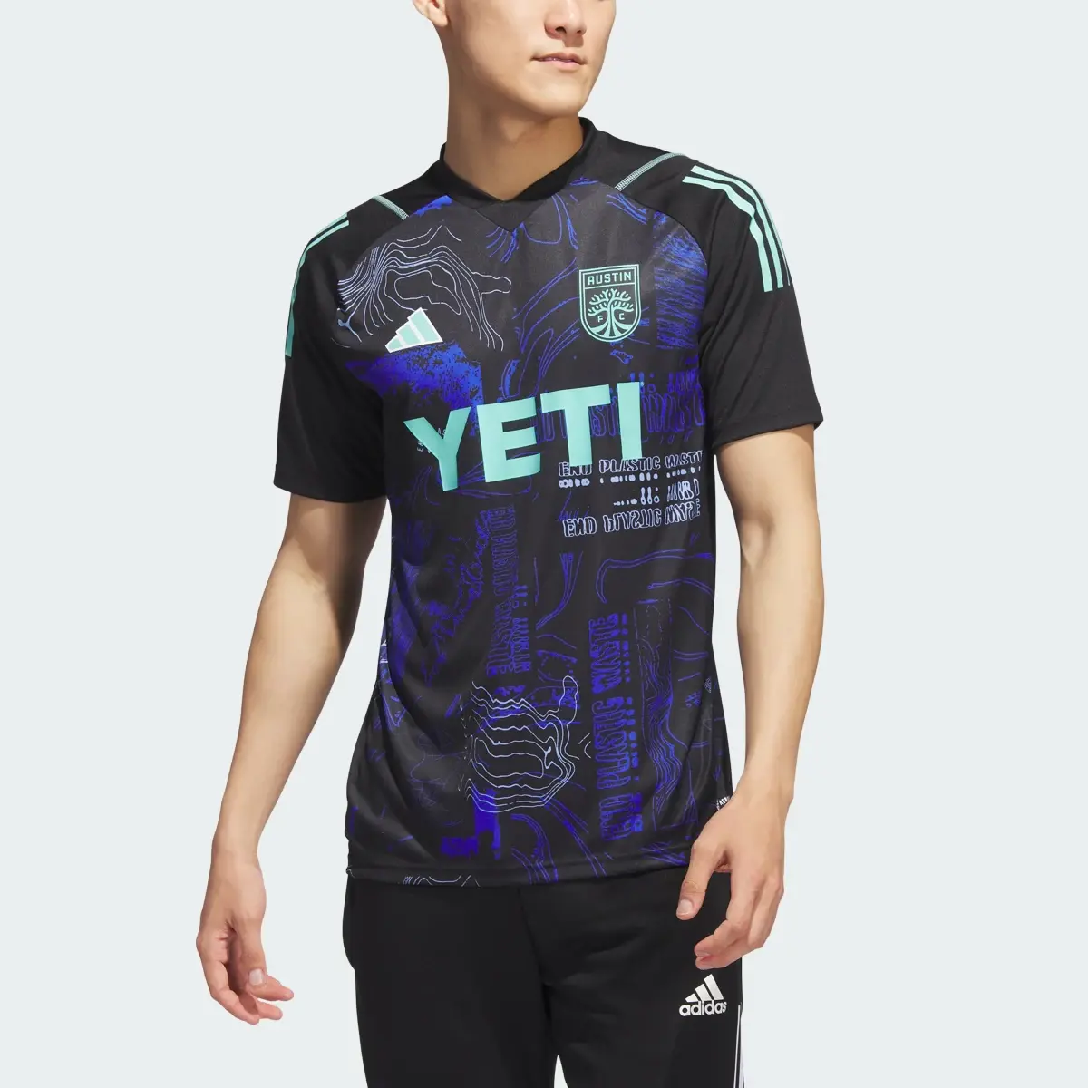 Adidas Austin FC One Planet Jersey. 1