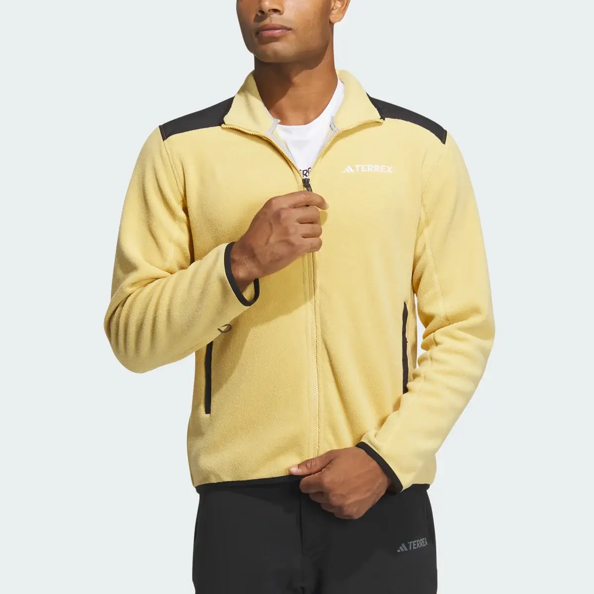 Adidas Veste polaire entièrement zippée. 1