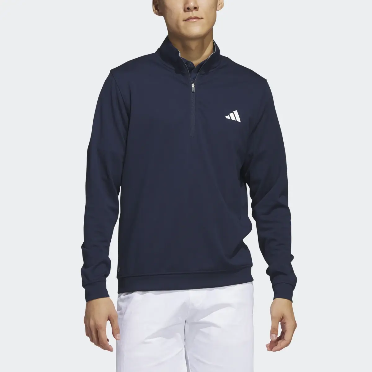 Adidas Elevated 1/4-Zip Pullover. 1