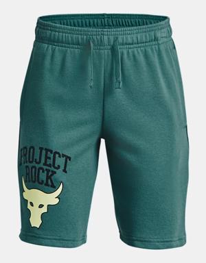 Boys' Project Rock Terry Brahma Bull Shorts