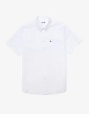 Camisa de hombre regular fit en algodón Oxford