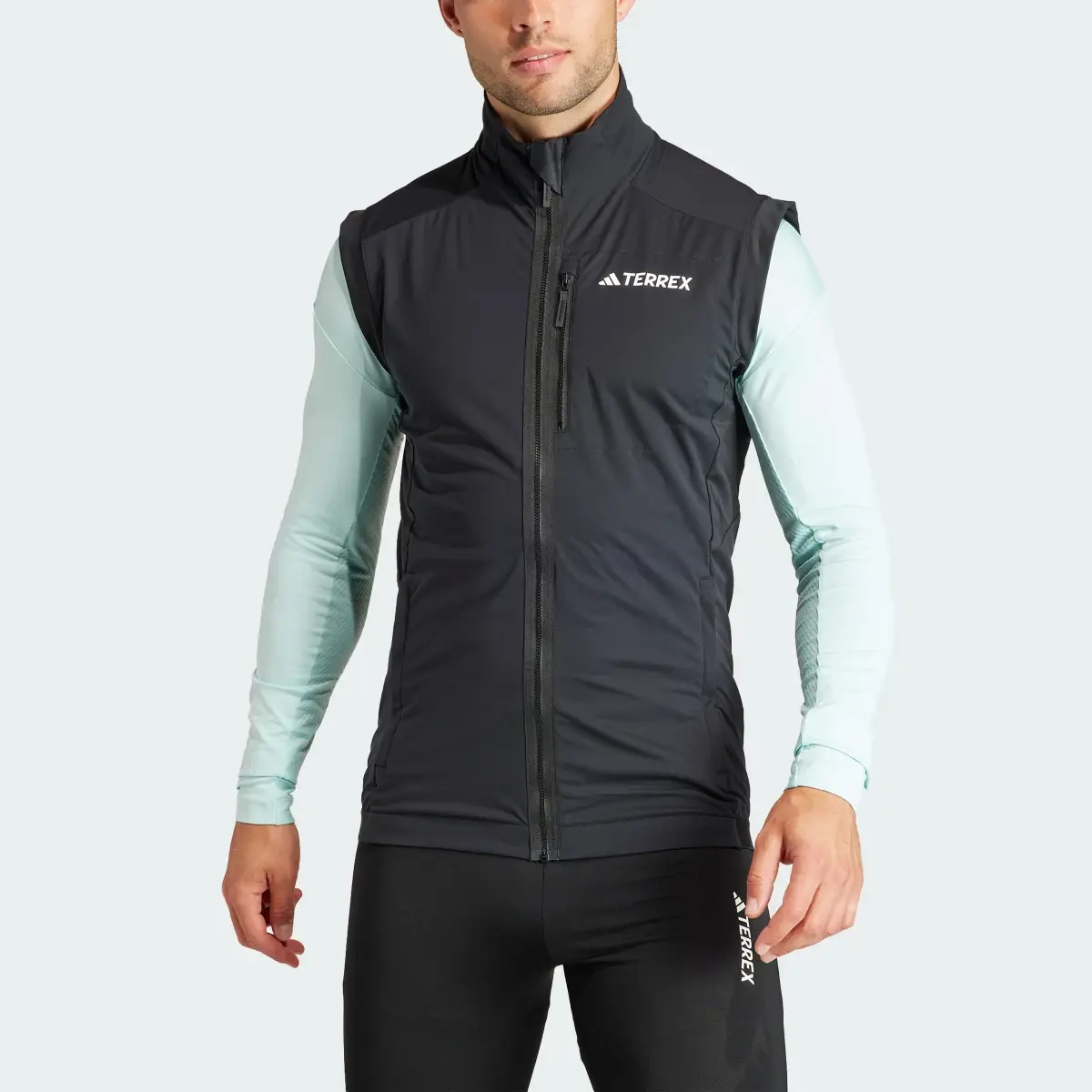 Adidas Terrex Xperior Cross-Country Ski Soft Shell Vest. 1