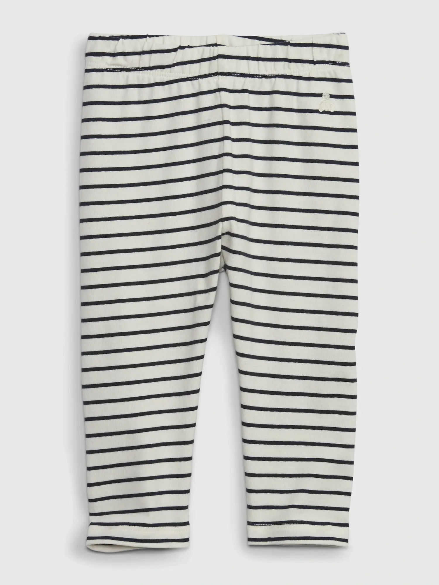 Gap Baby Cotton Mix and Match Stripe Leggings blue. 1