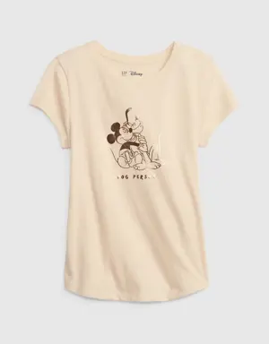 Kids &#124 Disney 100% Organic Cotton Graphic T-Shirt beige