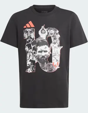 Adidas Playera Messi Fútbol Estampada