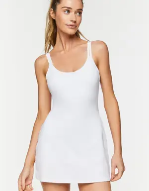 Forever 21 Active Twisted Skort Dress White