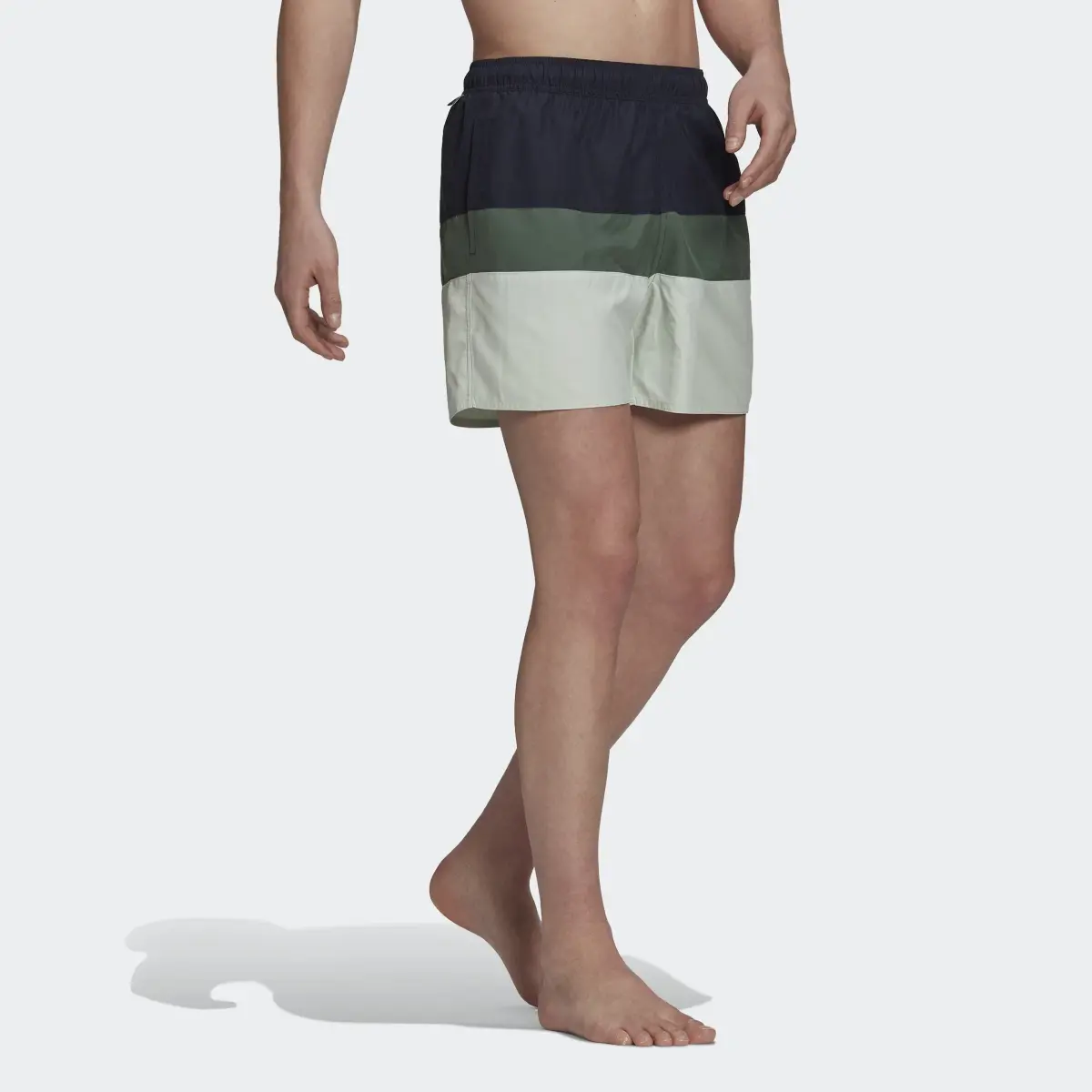 Adidas Short de bain Short-Length Colorblock. 3